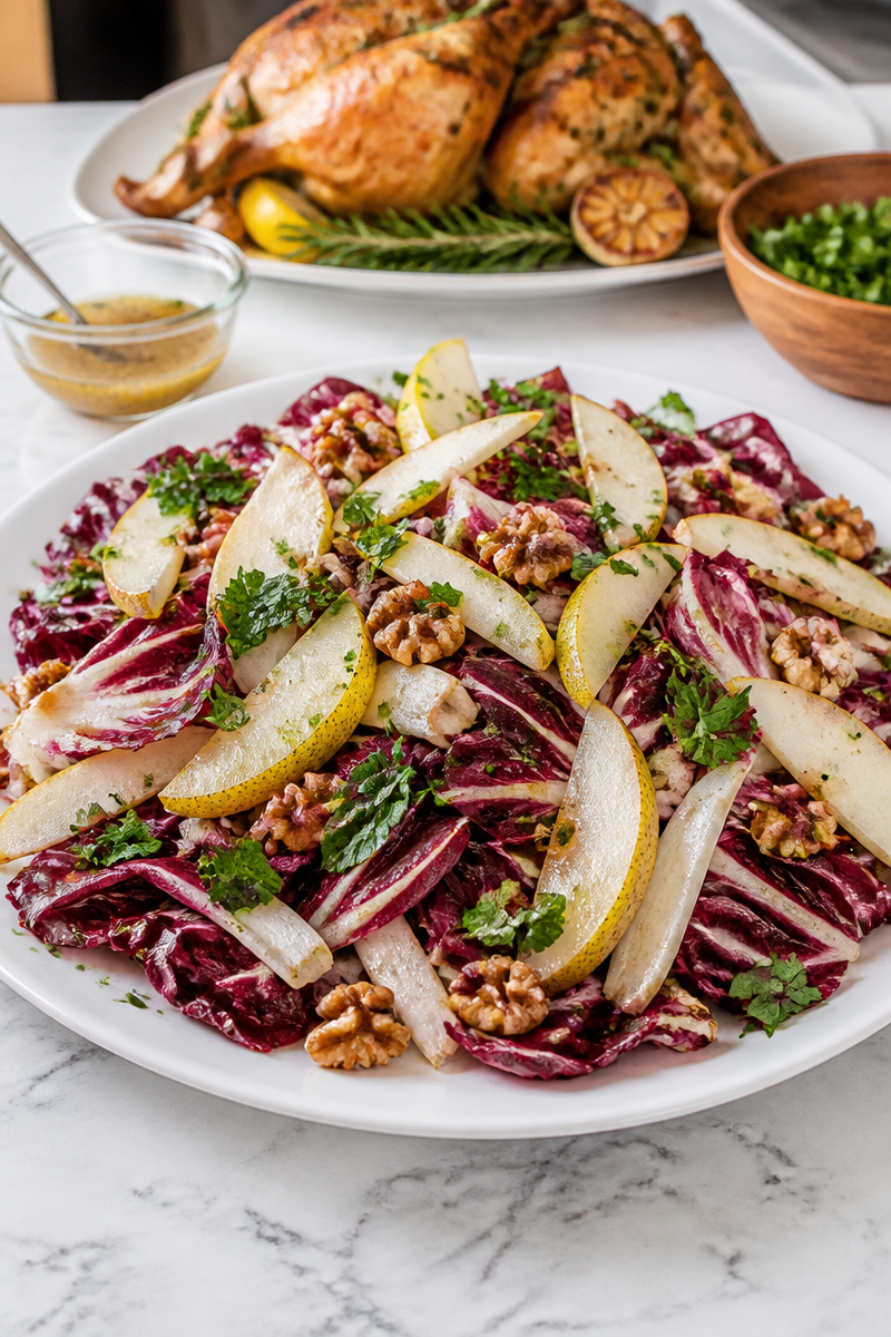 Chicory Fall Fruit Herb Bitter Salad