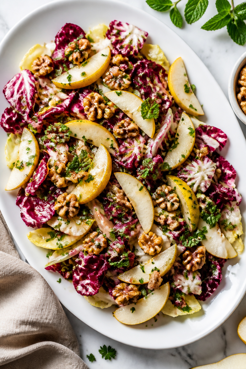 Chicory Fall Fruit Herb Bitter Salad