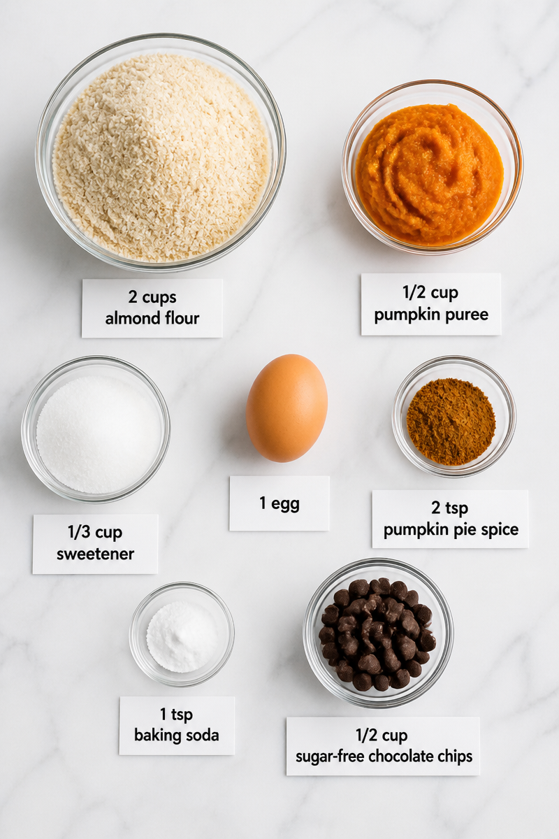 Chocolate Chip Almond Flour Pumpkin Cookie Chocolate Chip Almond Flour Pumpkin Cookie