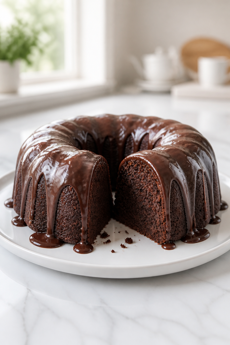 Chocolate Espresso Bundt Cake Glaze Chocolate Espresso Bundt Cake Glaze