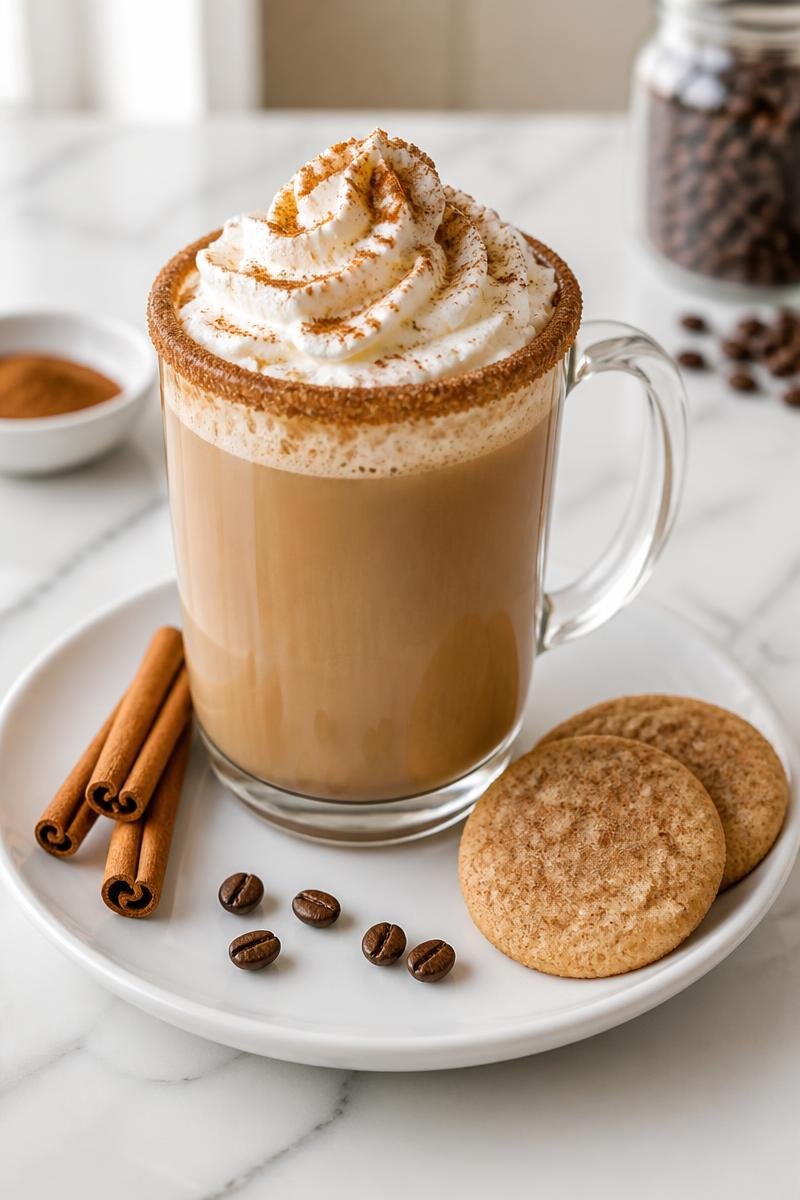 Cinnamon Snickerdoodle Coffee Homemade Copycat