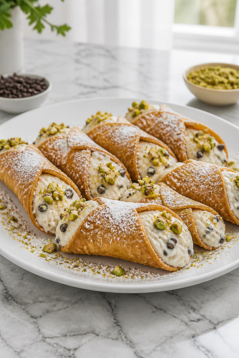 Classic Cannoli Recipe Classic Cannoli Recipe