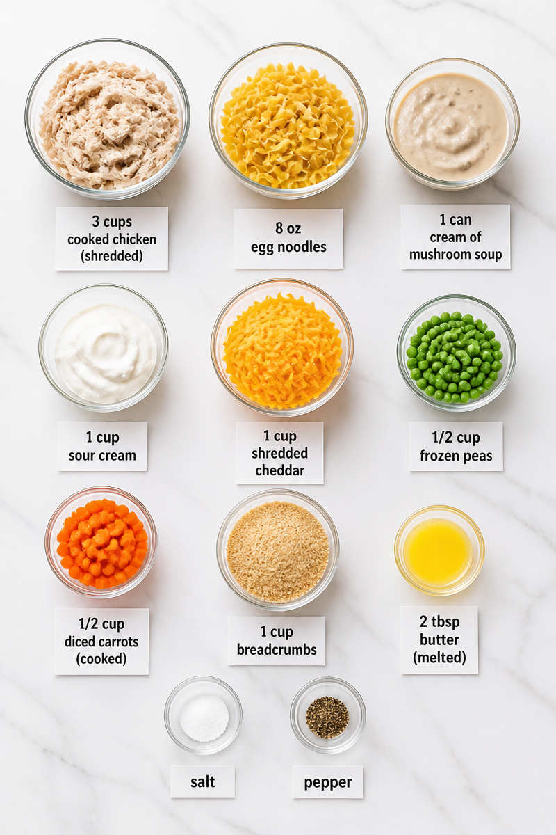 Classic Chicken Noodle Casserole Bake Classic Chicken Noodle Casserole Bake