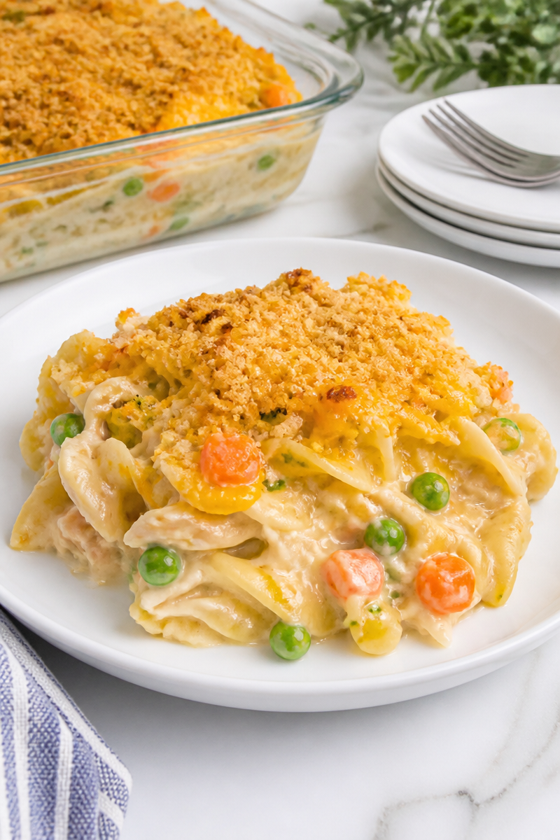 Classic Chicken Noodle Casserole Bake Classic Chicken Noodle Casserole Bake