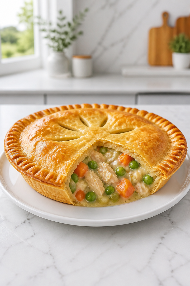 Classic Chicken Pot Pie Flaky Crust Classic Chicken Pot Pie Flaky Crust