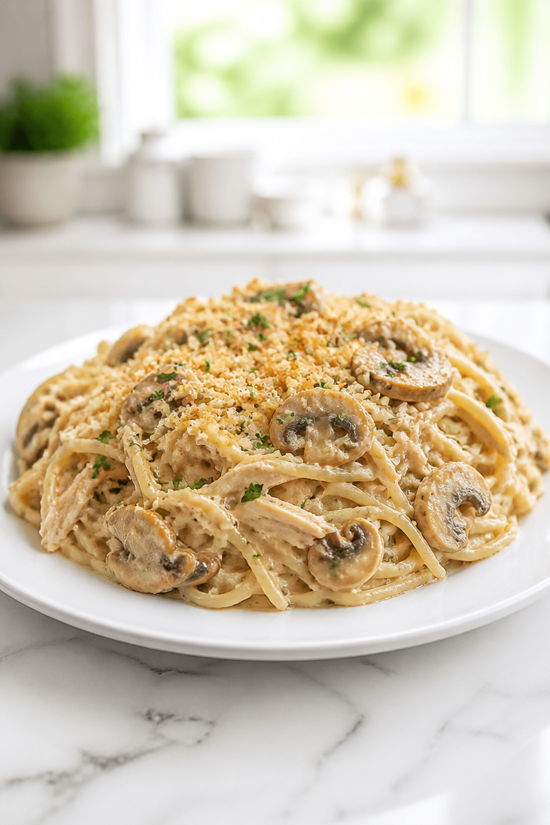 Classic Chicken Tetrazzini Creamy Bake Classic Chicken Tetrazzini Creamy Bake