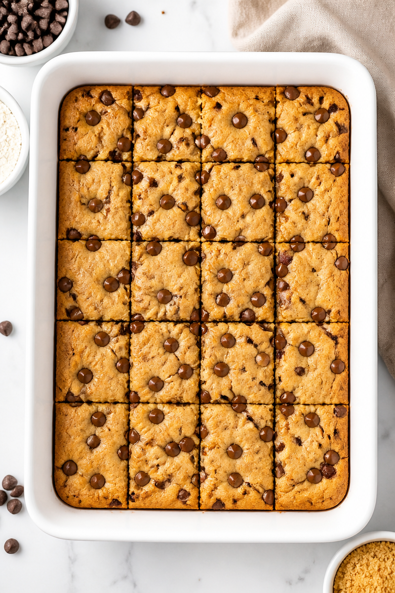 Classic Chocolate Chip Cookie Bars Classic Chocolate Chip Cookie Bars