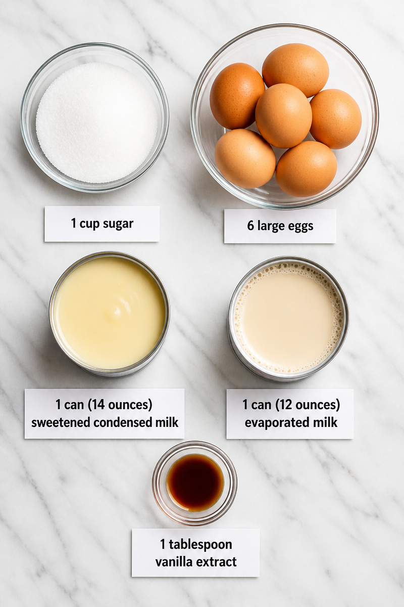 Classic Flan Recipe Classic Flan Recipe