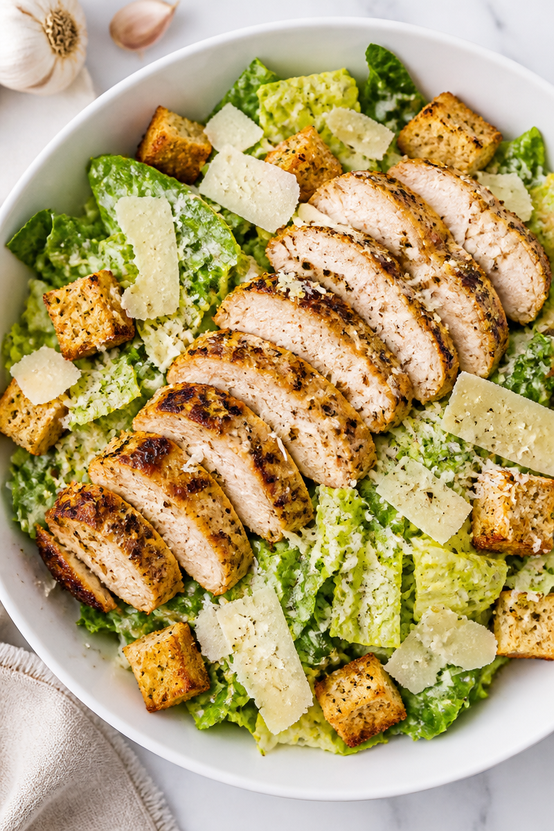 Classic Homemade Chicken Caesar Salad Classic Homemade Chicken Caesar Salad