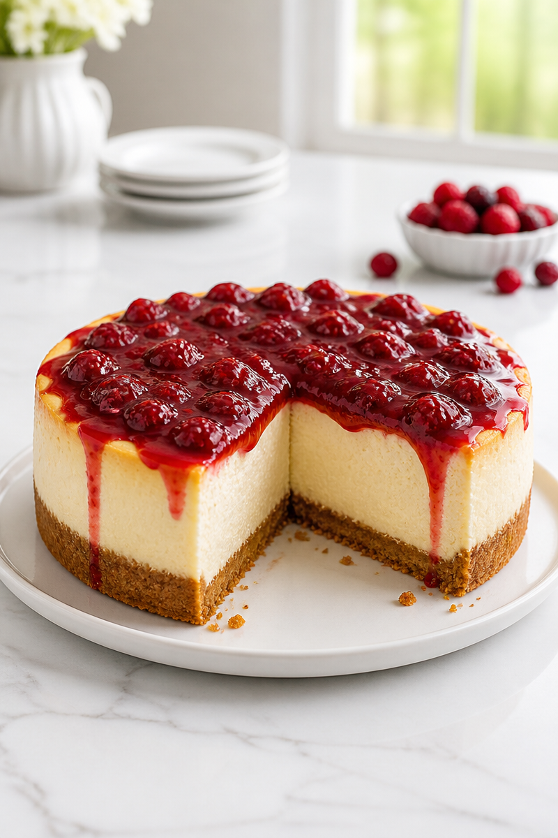 Classic New York Cheesecake Graham Crust Classic New York Cheesecake Graham Crust