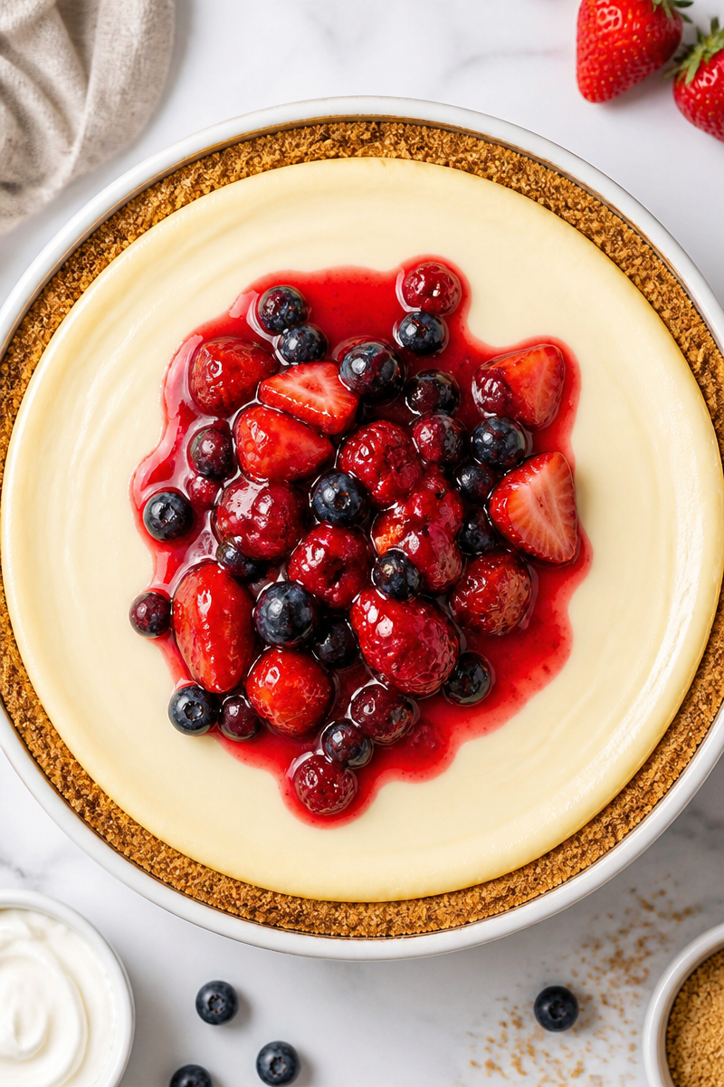 Classic New York Cheesecake Graham Crust Classic New York Cheesecake Graham Crust