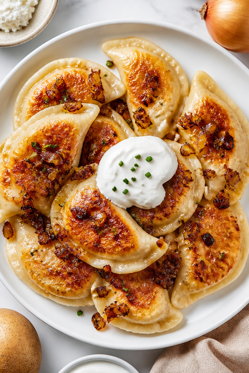 Classic Polish Pierogi Potato Cheese