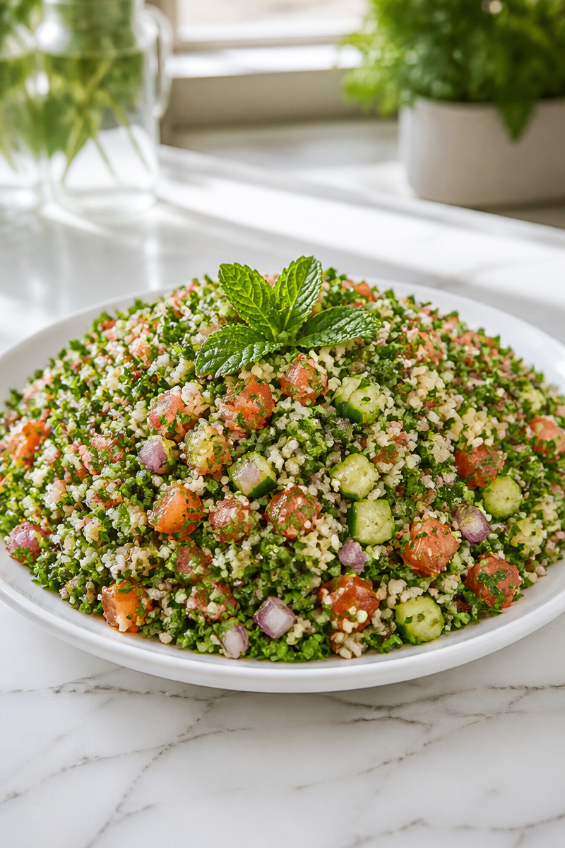 Classic Tabbouleh Salad Recipe Classic Tabbouleh Salad Recipe