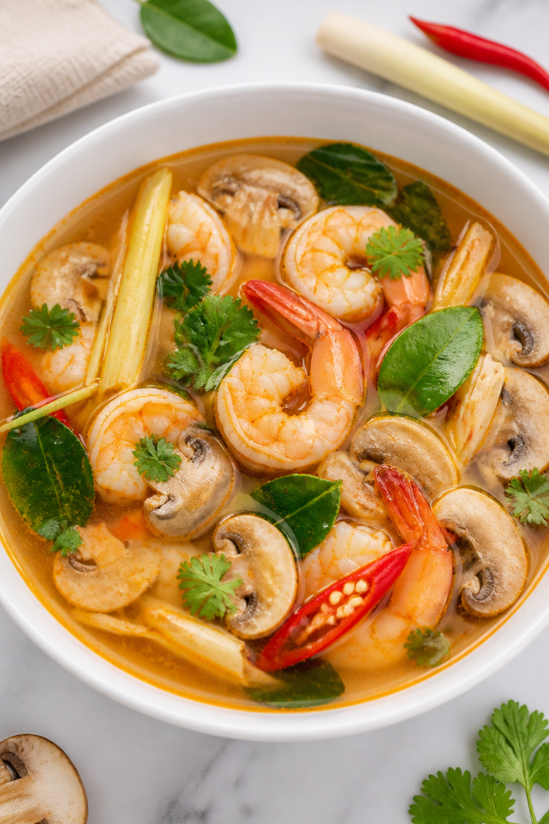 Classic Tom Yum Soup Recipe