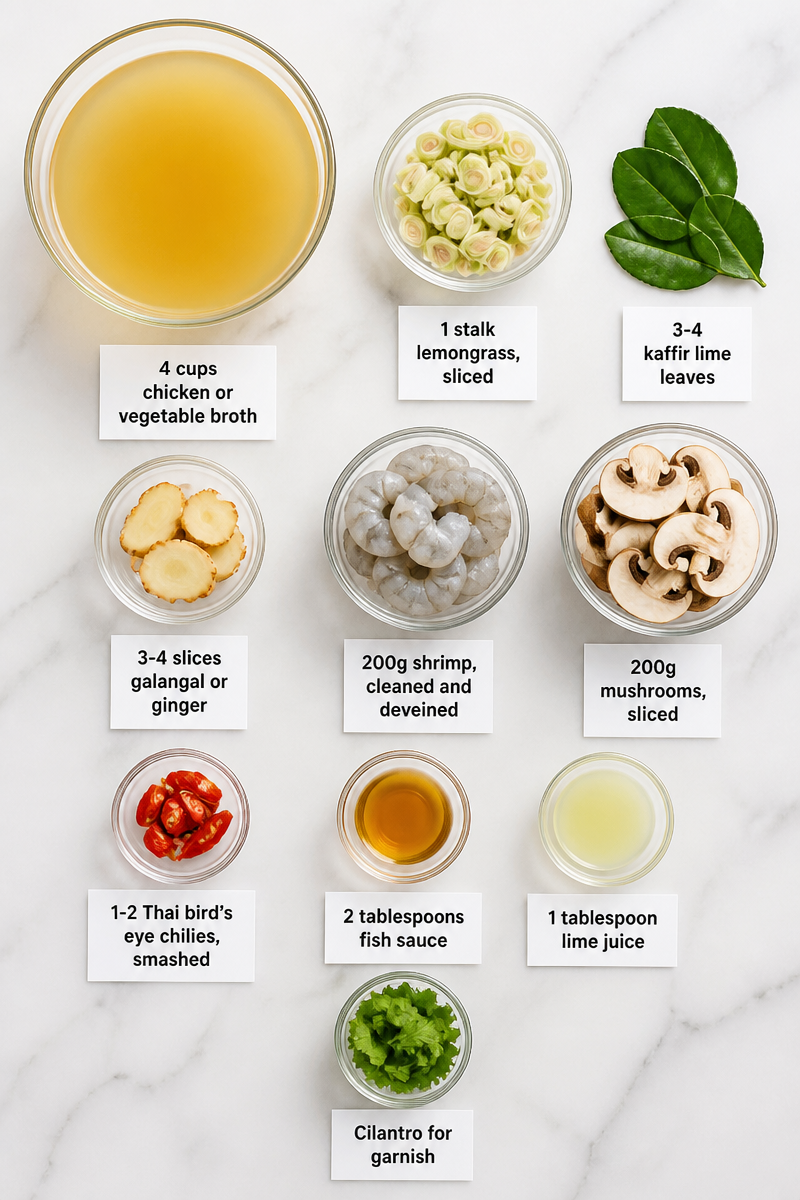 Classic Tom Yum Soup Recipe