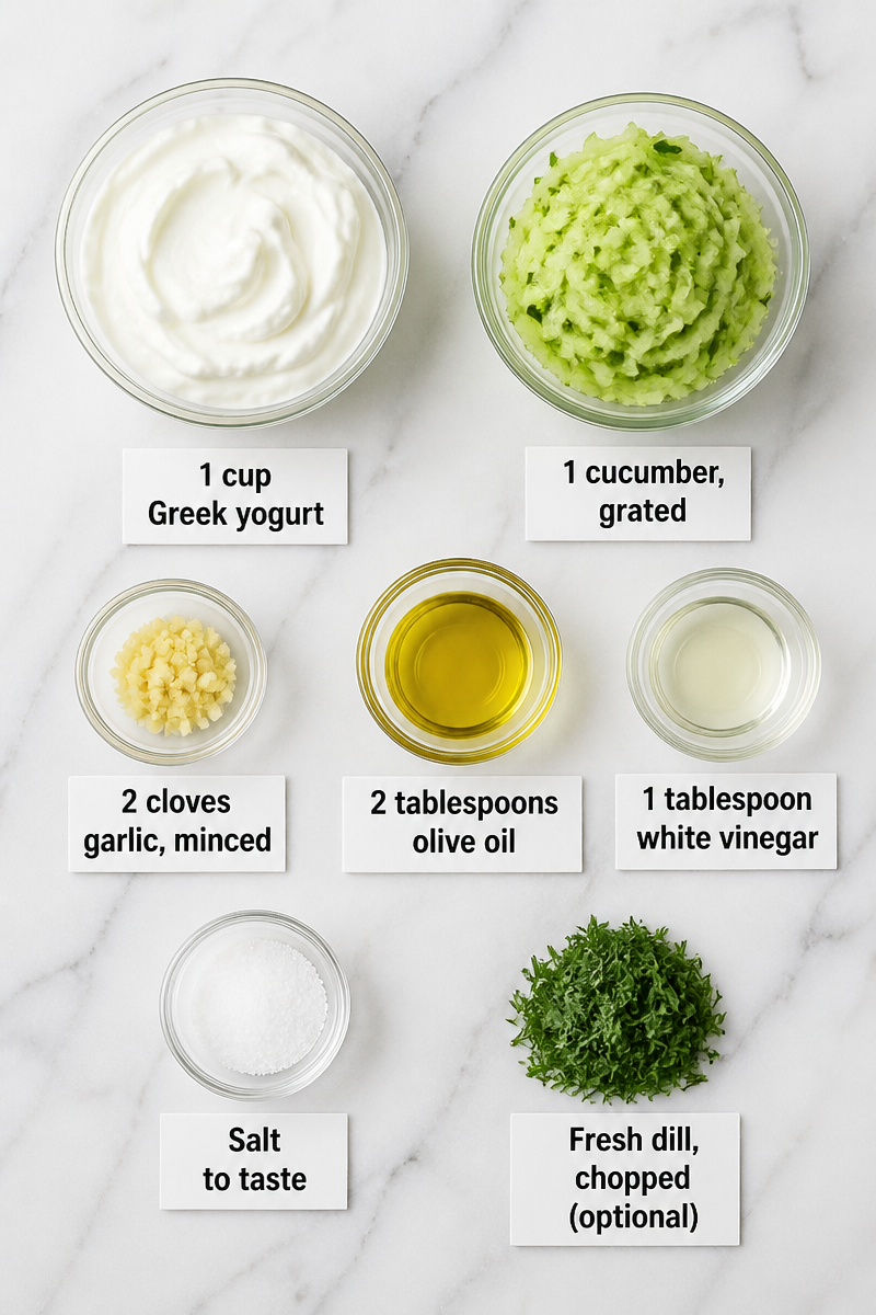 Classic Tzatziki Sauce Recipe Classic Tzatziki Sauce Recipe