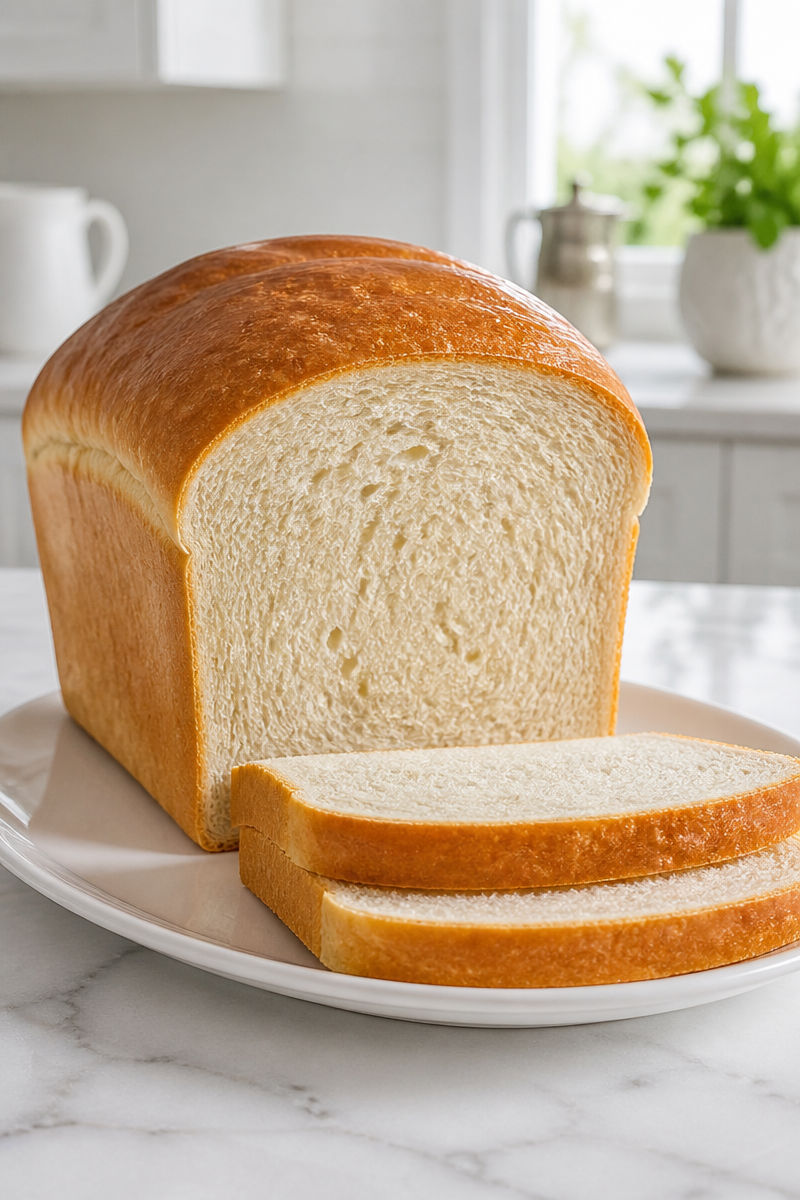 Classic White Sandwich Bread Tall Fluffy Classic White Sandwich Bread Tall Fluffy