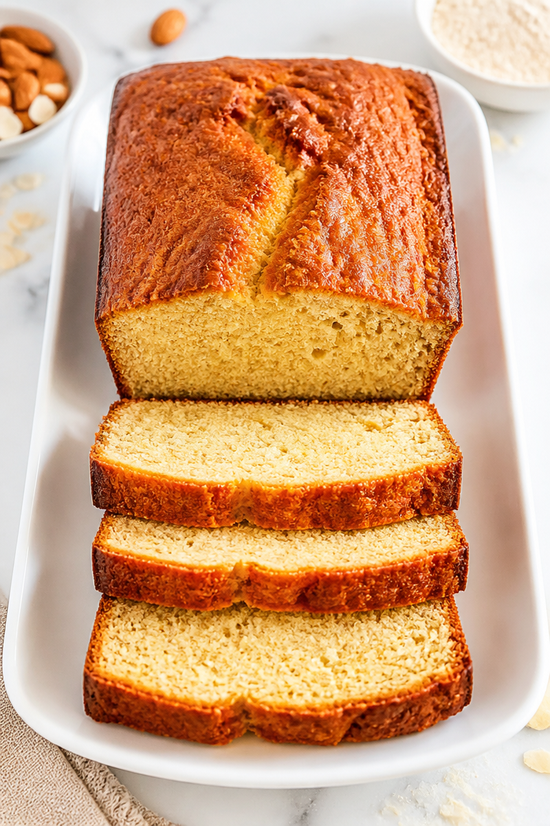 Coconut Almond Flour Bread Loaf