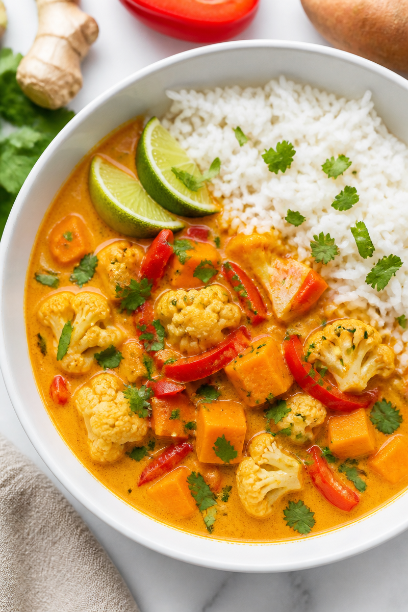 Coconut Curry Soup Seasonal Vegetable Coconut Curry Soup Seasonal Vegetable