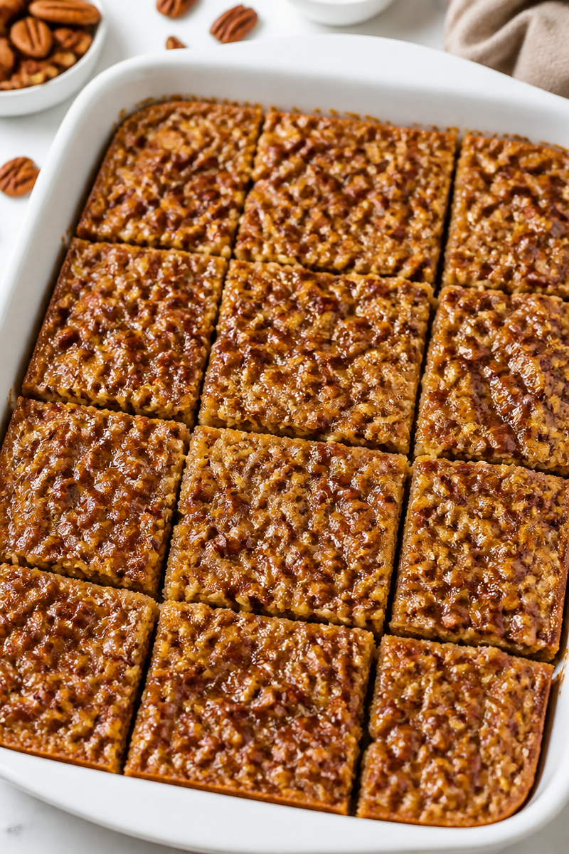 Corner Piece Pecan Pie Bar Classic