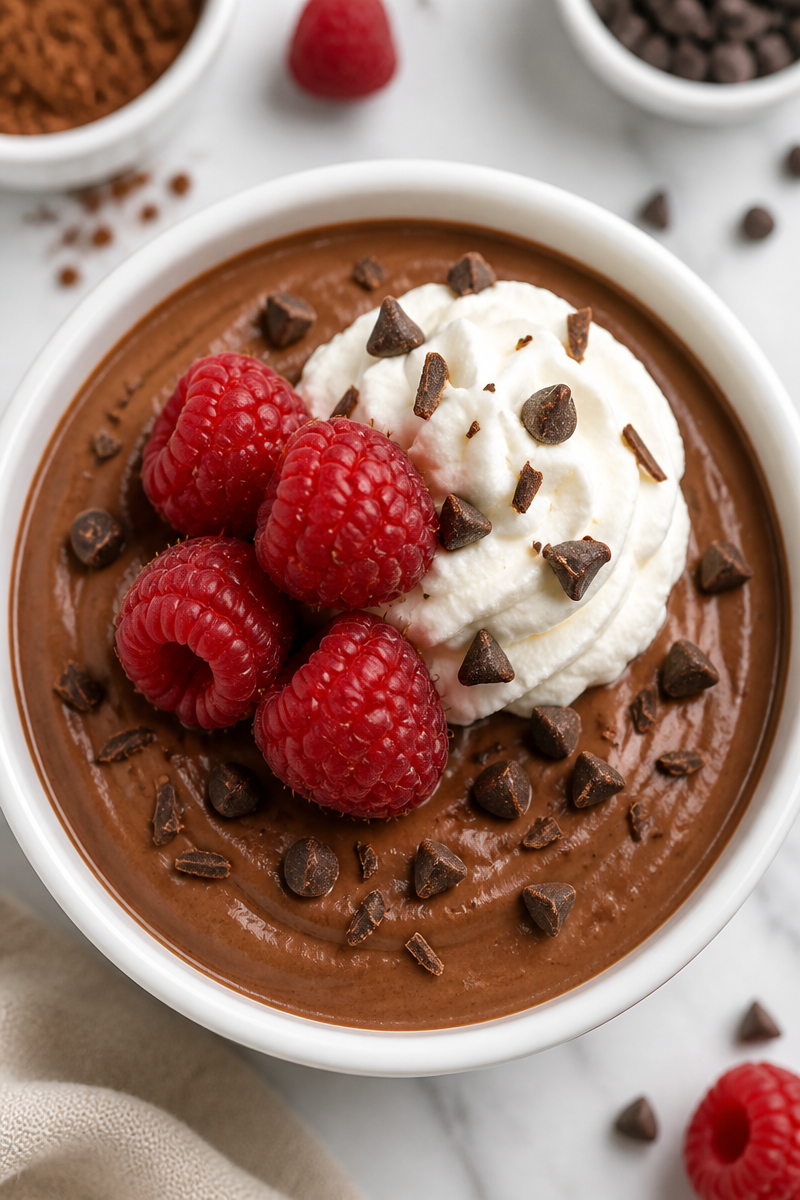 Cottage Cheese Chocolate Mousse Protein Cup