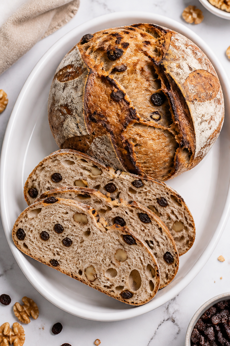Country Sourdough Walnut Raisin Loaf Country Sourdough Walnut Raisin Loaf