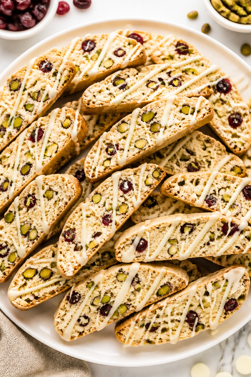 Cranberry Pistachio Biscotti Twice Baked Cookie Cranberry Pistachio Biscotti Twice Baked Cookie