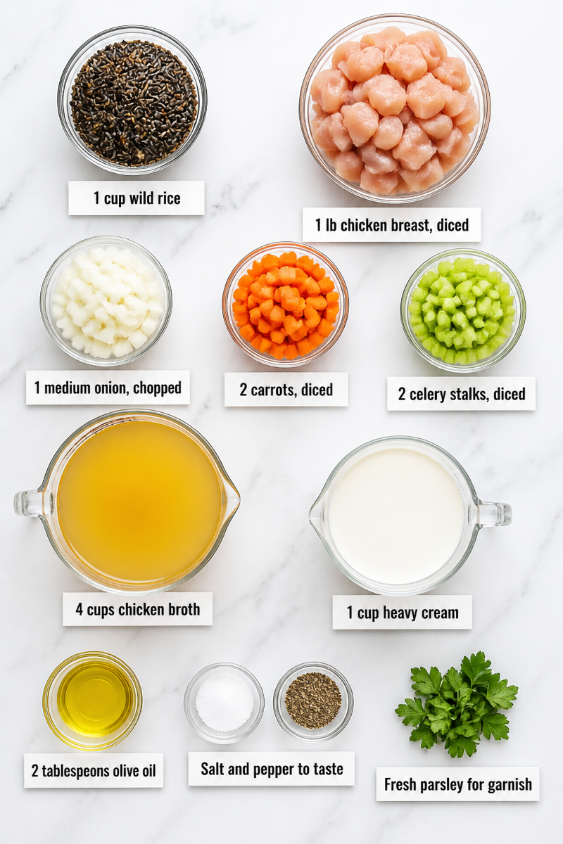 Creamy Chicken Wild Rice Soup