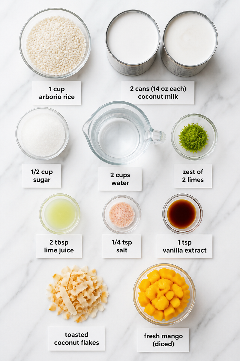 Creamy Coconut Lime Rice Pudding Creamy Coconut Lime Rice Pudding