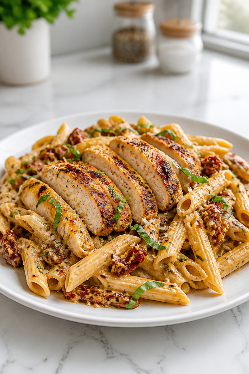 Creamy Marry Me Chicken Pasta Dinner