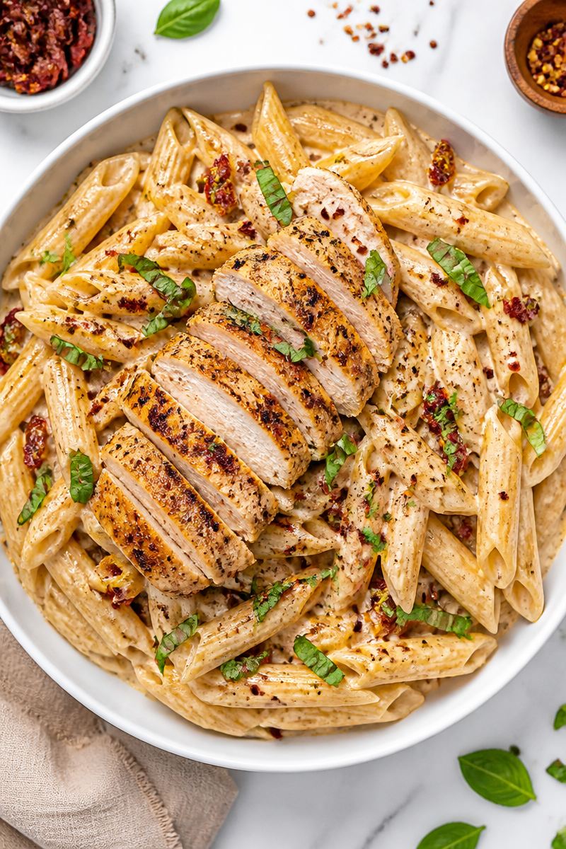 Creamy Marry Me Chicken Pasta Dinner