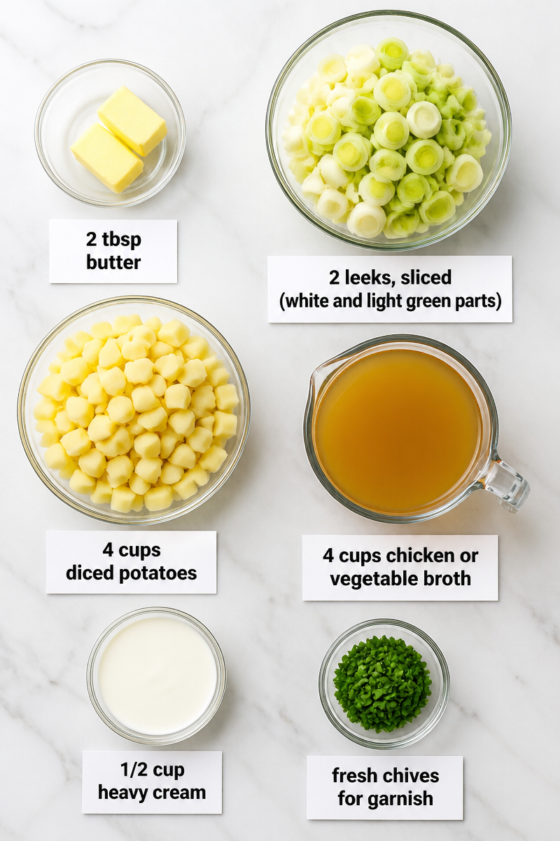 Creamy Potato Leek Soup Recipe Creamy Potato Leek Soup Recipe