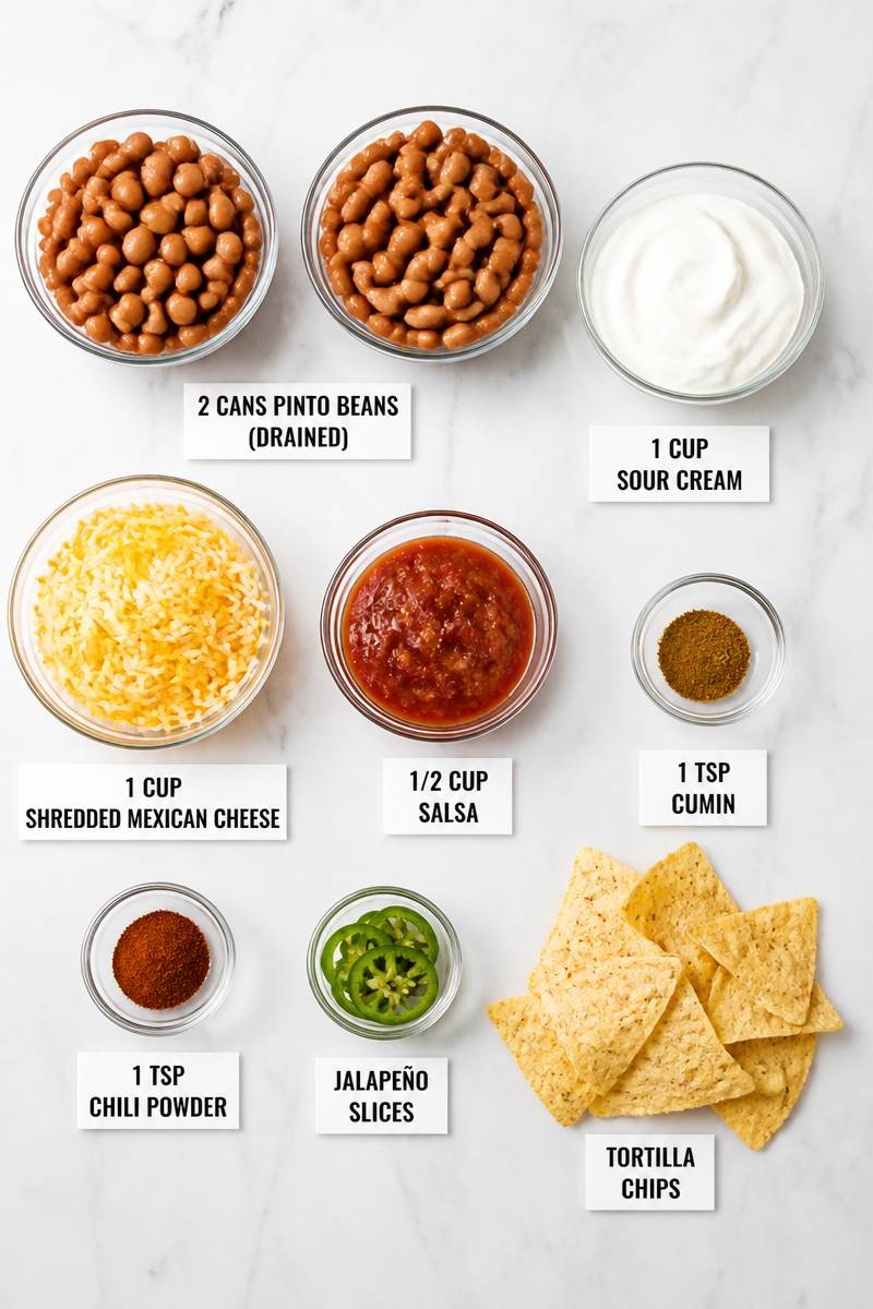 Creamy Warm Bean Dip Cheese Topped Creamy Warm Bean Dip Cheese Topped
