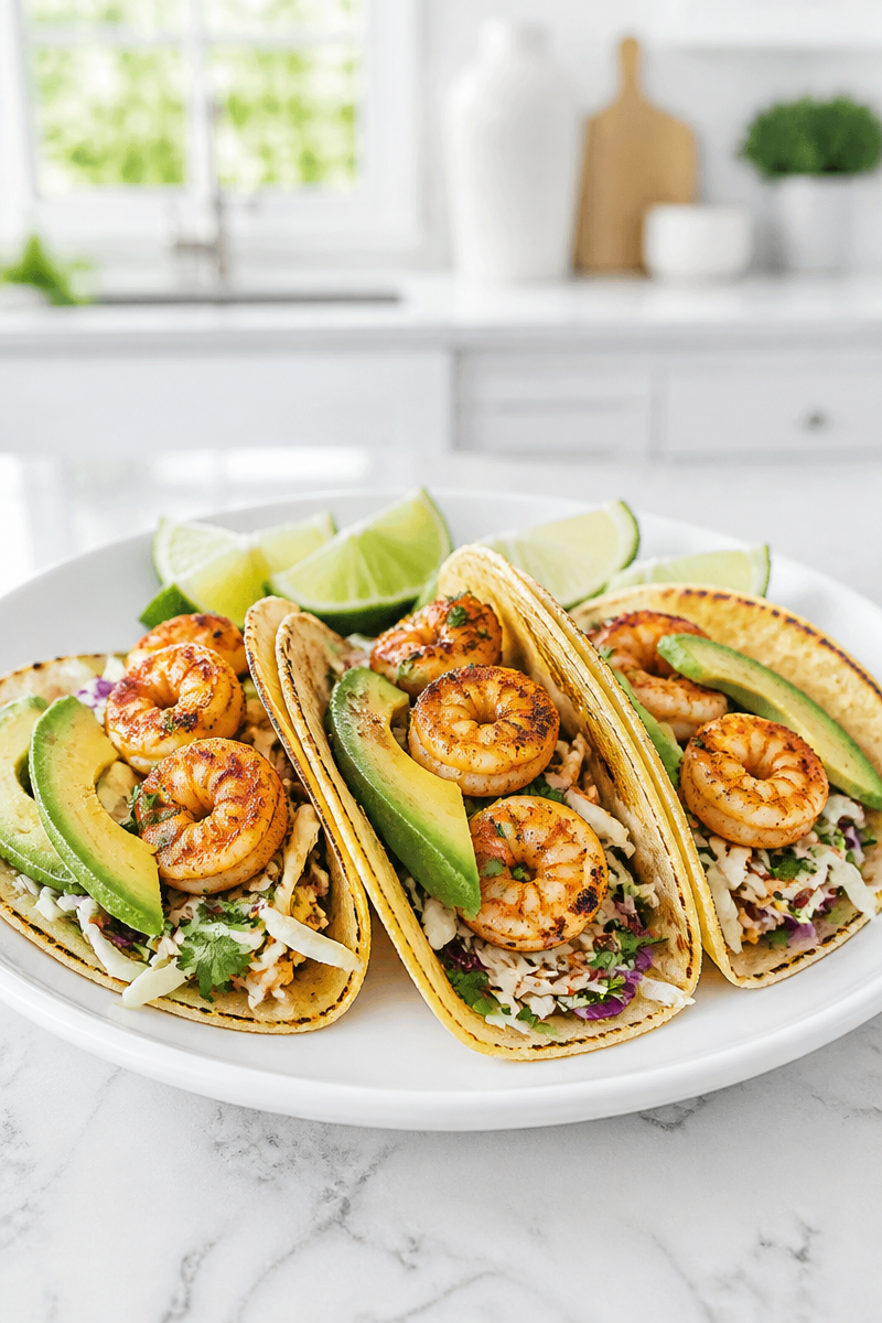 Crispy Air Fryer Shrimp Taco Crispy Air Fryer Shrimp Taco