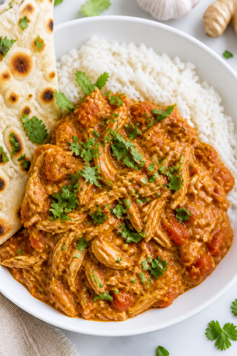 Crockpot Chicken Tikka Masala Dinner