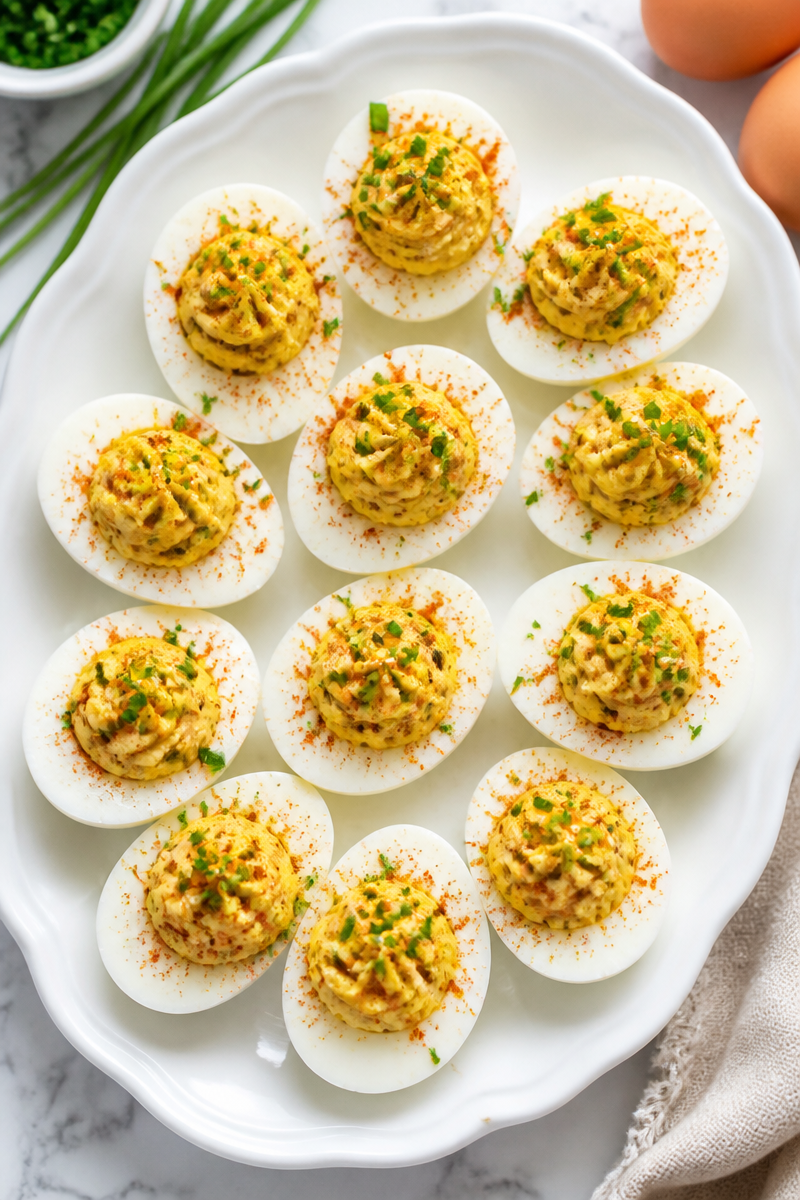 Deviled Egg Platter Vanishes Instantly