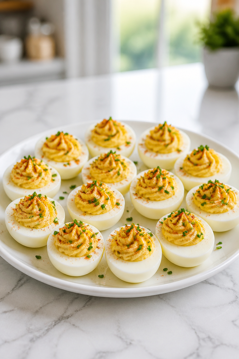 Deviled Egg Platter Vanishes Instantly