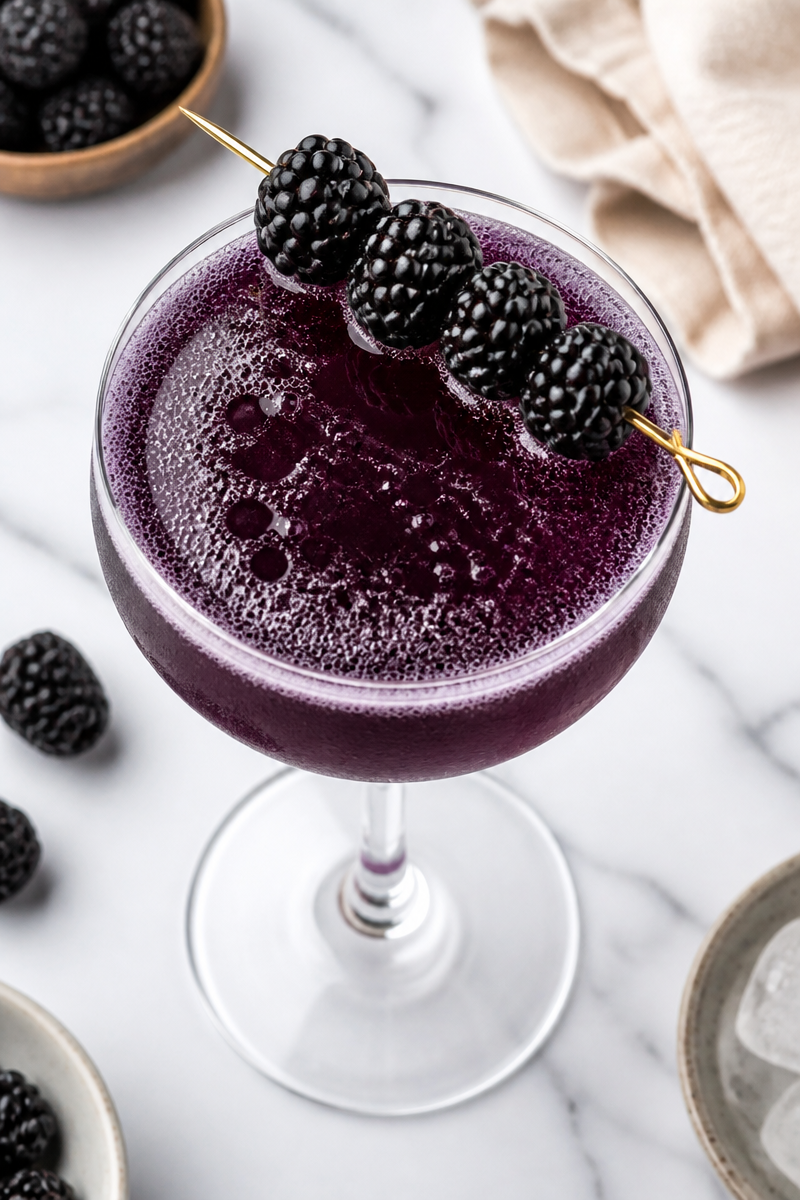 Drunk Witch Purple Sparkling Cocktail Drunk Witch Purple Sparkling Cocktail
