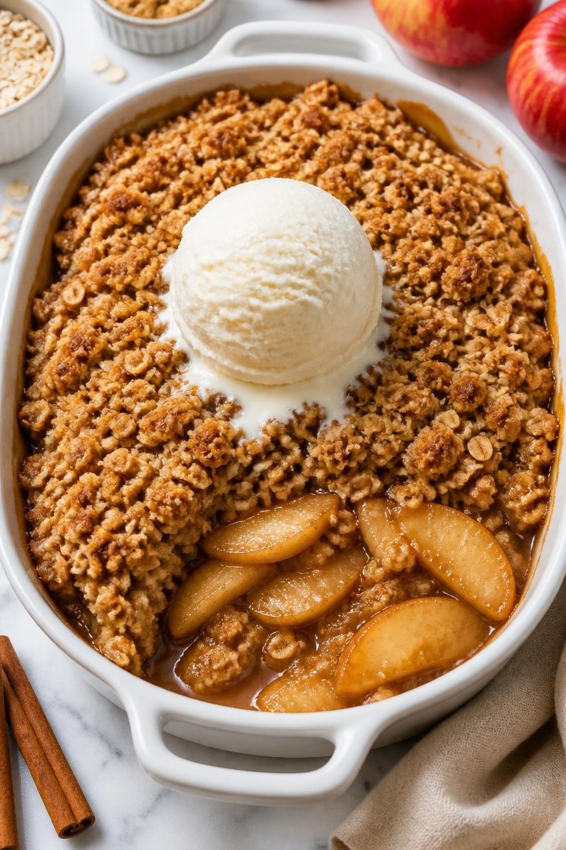 Fall Apple Crisp Classic Oat Topping