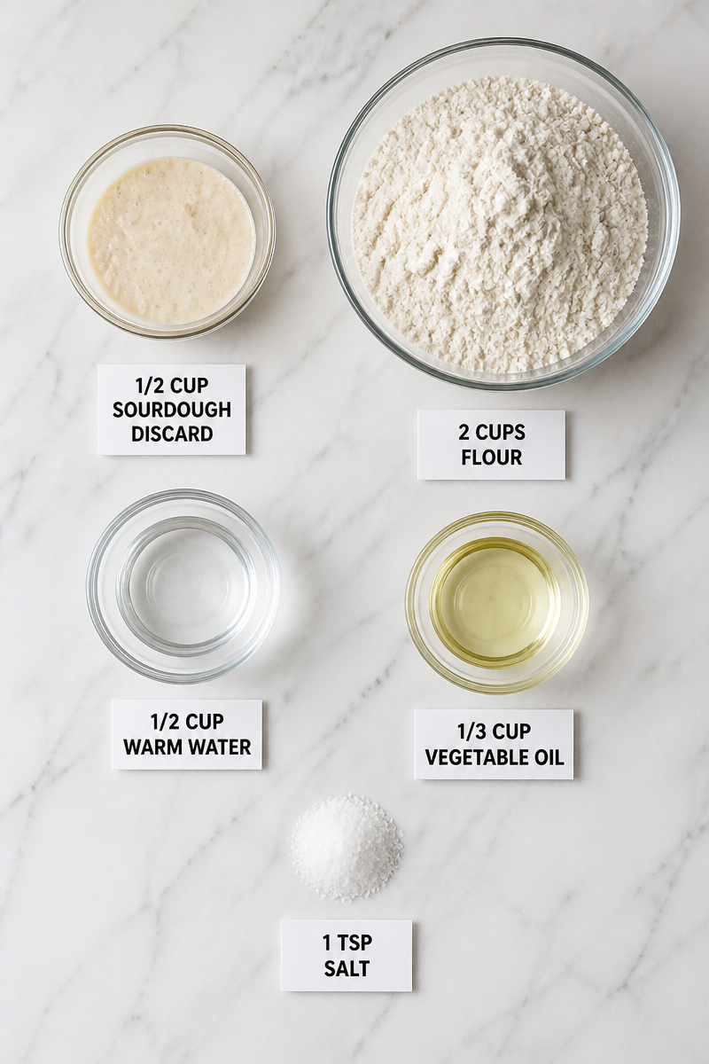 Five Minute Sourdough Flour Tortilla Dough