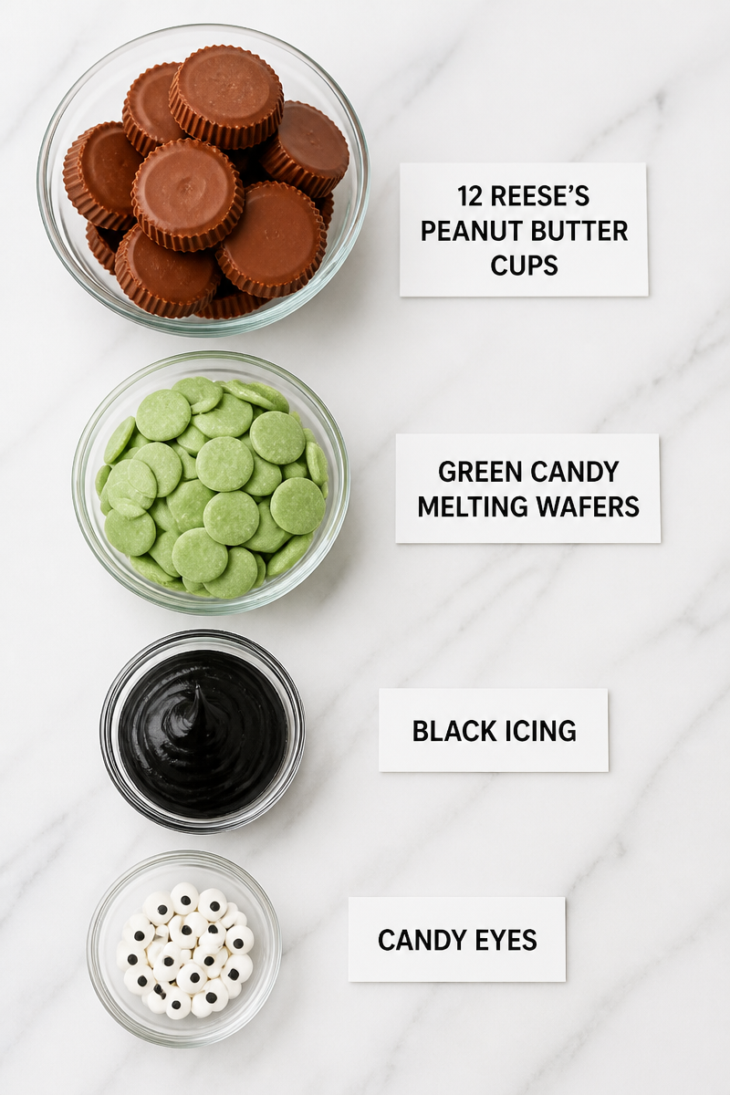 Frankenstein Reese's Peanut Butter Cup Frankenstein Reese's Peanut Butter Cup