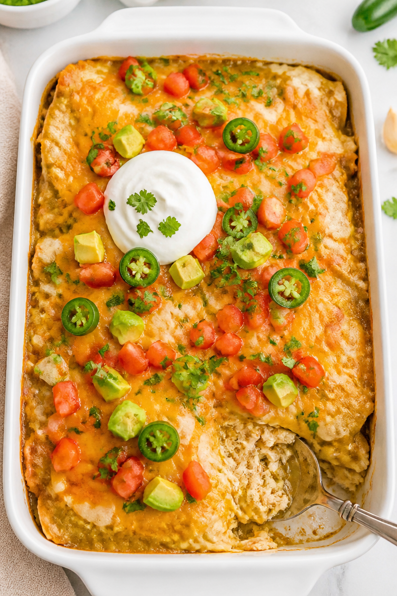 Freezer Meal Chicken Enchilada Casserole Freezer Meal Chicken Enchilada Casserole
