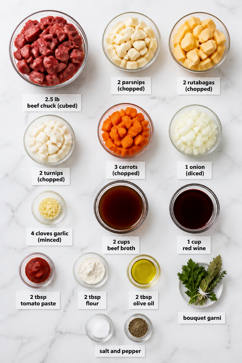 French Beef Stew Root Vegetable French Beef Stew Root Vegetable
