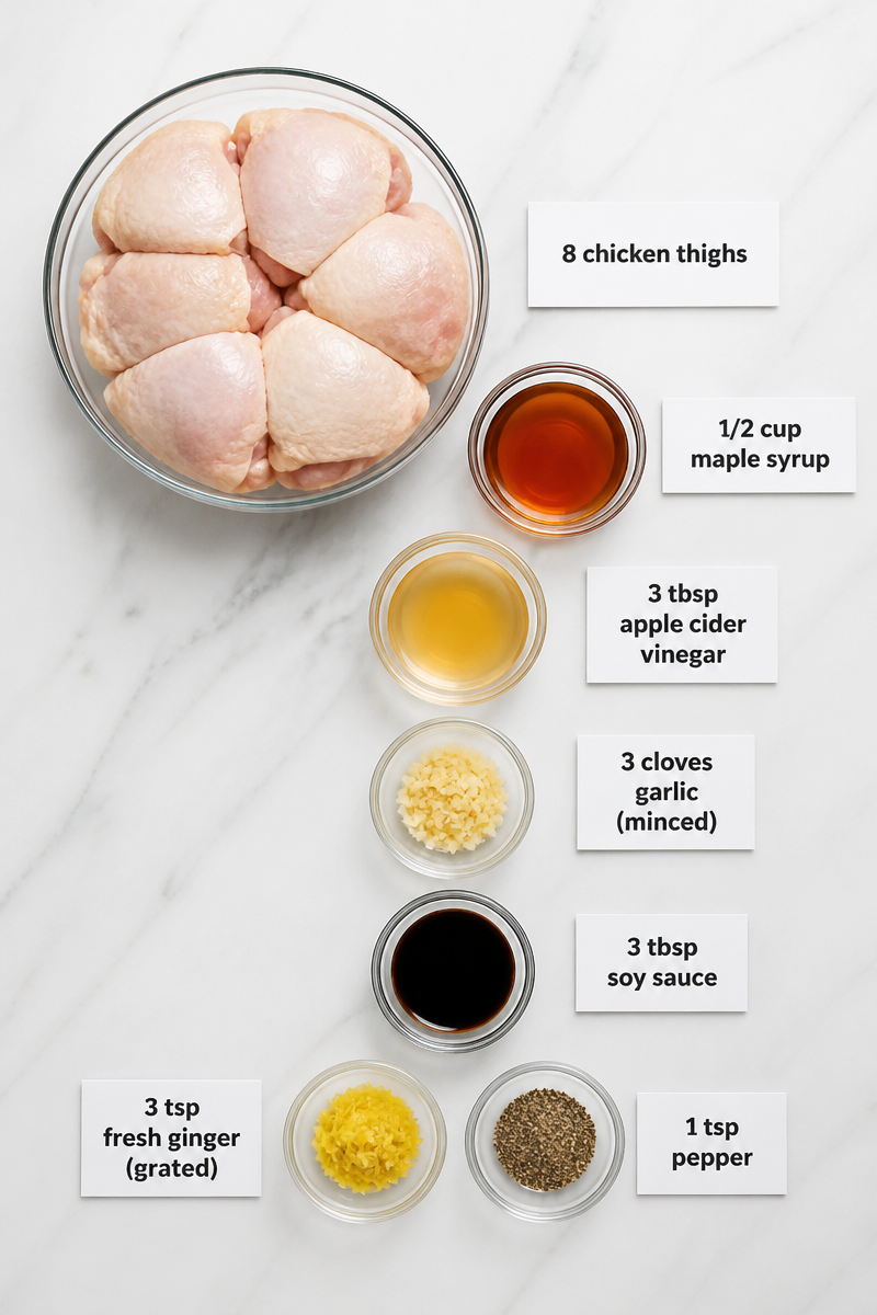 French Canadian Maple Chicken Dump Freezer French Canadian Maple Chicken Dump Freezer
