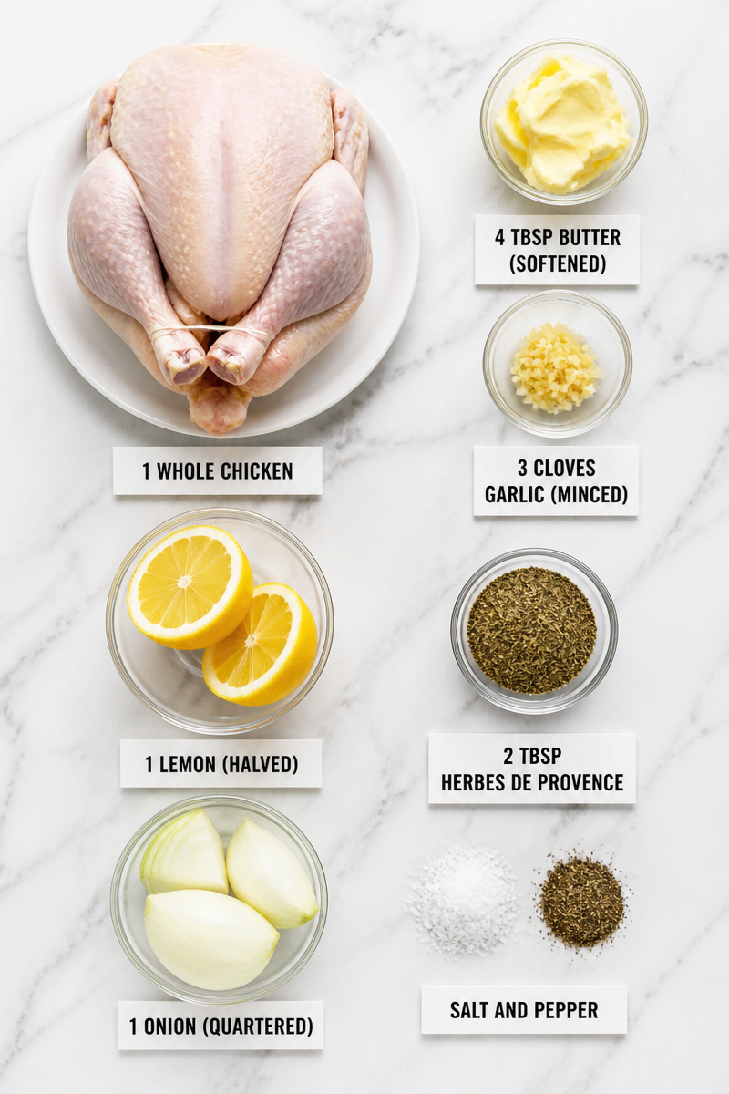 French Countryside Herb Roasted Chicken French Countryside Herb Roasted Chicken