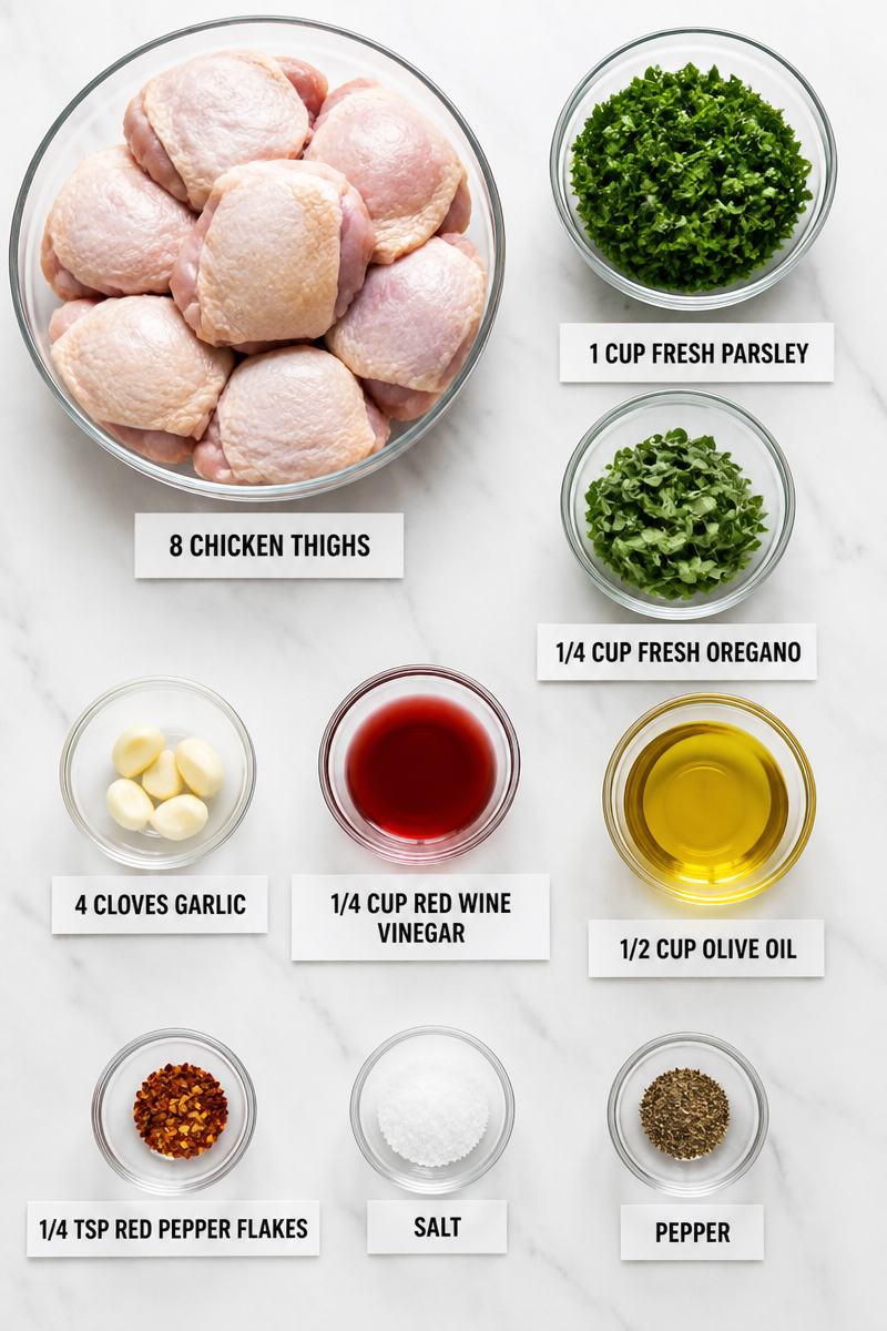 Grilled Chicken Thigh Chimichurri Herb Grilled Chicken Thigh Chimichurri Herb