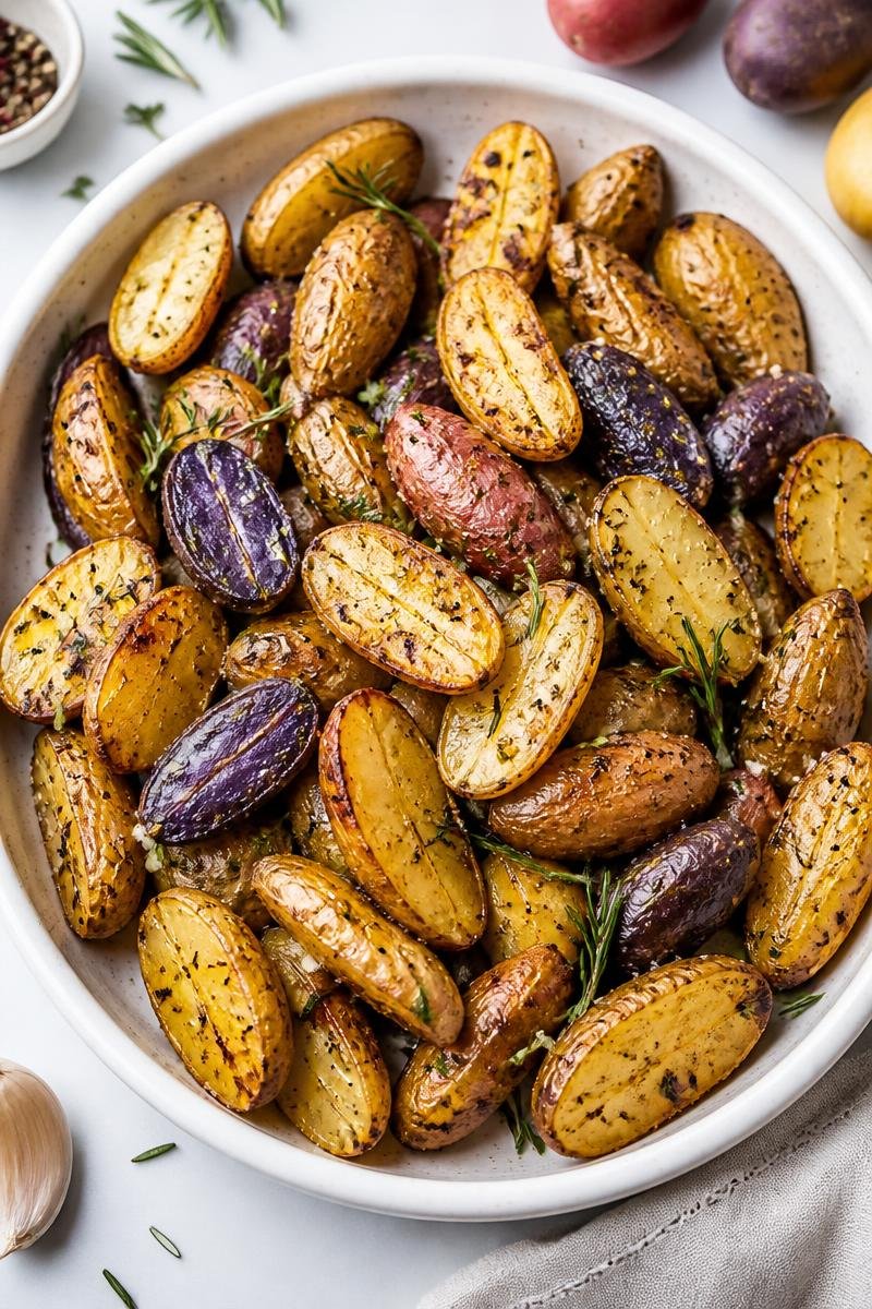 Harvest Fingerling Potato Rosemary Skillet Harvest Fingerling Potato Rosemary Skillet