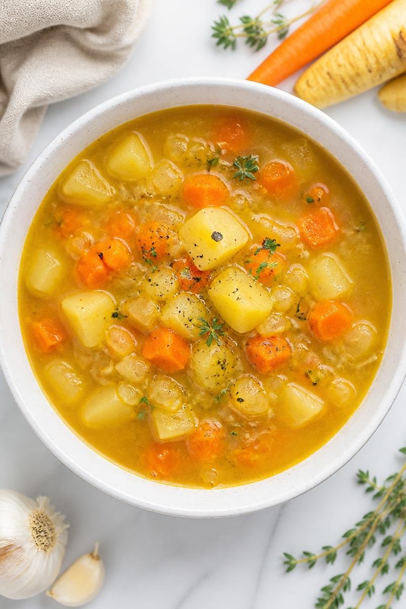 Harvest Root Vegetable Soup Potato Carrot