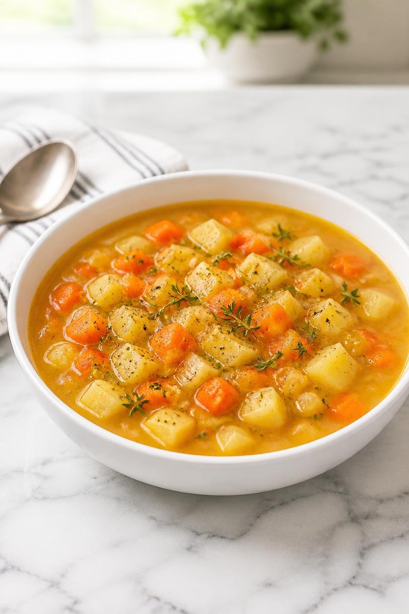 Harvest Root Vegetable Soup Potato Carrot