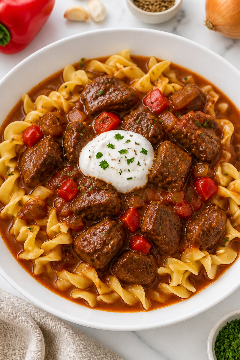 Hearty Hungarian Beef Goulash Stew Hearty Hungarian Beef Goulash Stew